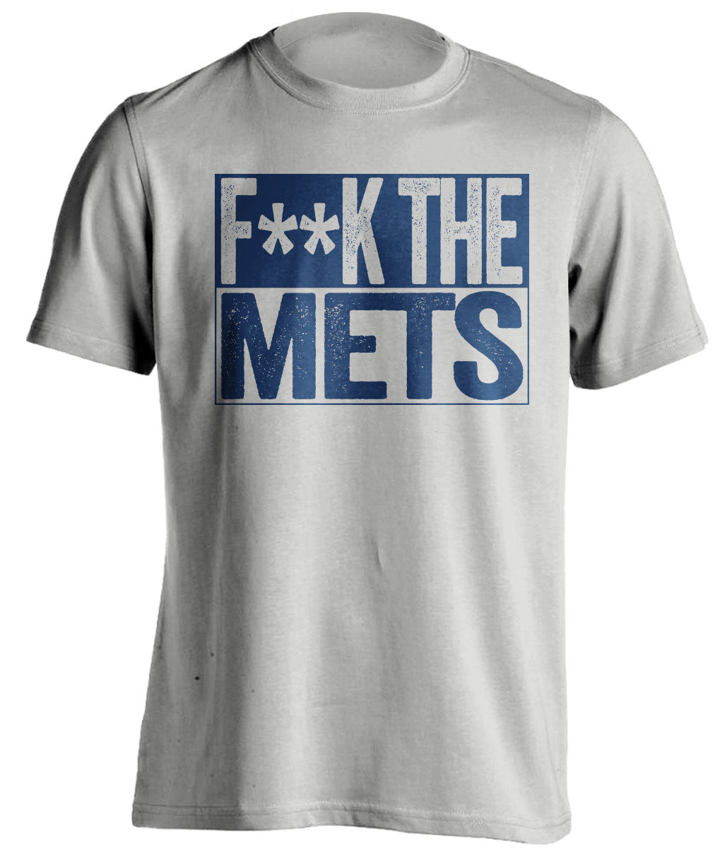 FUCK THE METS - Atlanta Braves Fan T-Shirt - Box Design - Beef Shirts