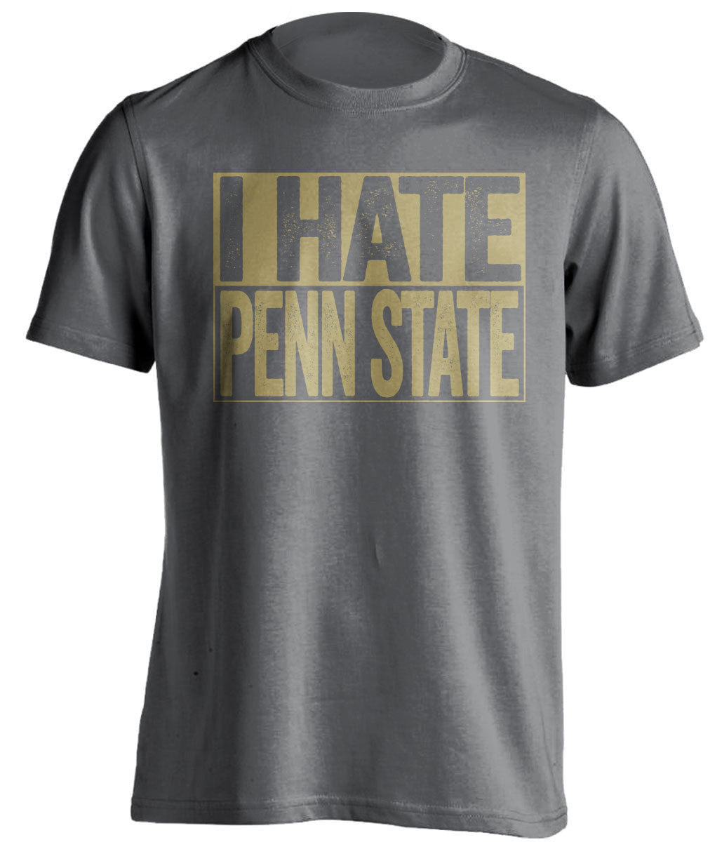 I Hate Penn State - Pittsburgh Panthers Fan T-Shirt - Box Design - Beef Shirts