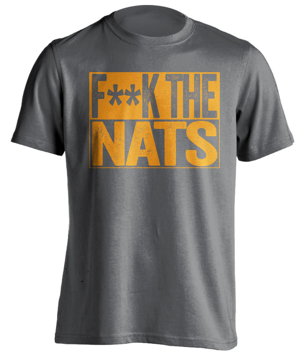 FUCK THE NATS - New York Mets Fan T-Shirt - Box Design - Beef Shirts