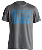 I Hate USC - UCLA Bruins Fan T-Shirt - Box Design - Beef Shirts
