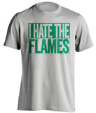 I Hate The Flames - Vancouver Canucks Fan T-Shirt - Box Design - Beef Shirts