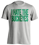 I Hate The Buckeyes - Marshall Thundering Herd Fan T-Shirt - Text Design - Beef Shirts