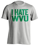I Hate WVU - Marshall Thundering Herd T-Shirt - Text Design
