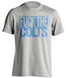 FUCK THE COLTS - Tennessee Titans Fan T-Shirt - Box Design - Beef Shirts