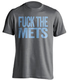 FUCK THE METS - Kansas City Royals T-Shirt - Text Design