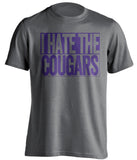 I Hate The Cougars - Washington Huskies Fan T-Shirt - Box Design - Beef Shirts