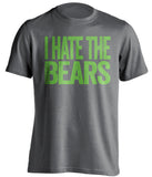 I Hate The Bears - Seattle Seahawks T-Shirt - Text Design