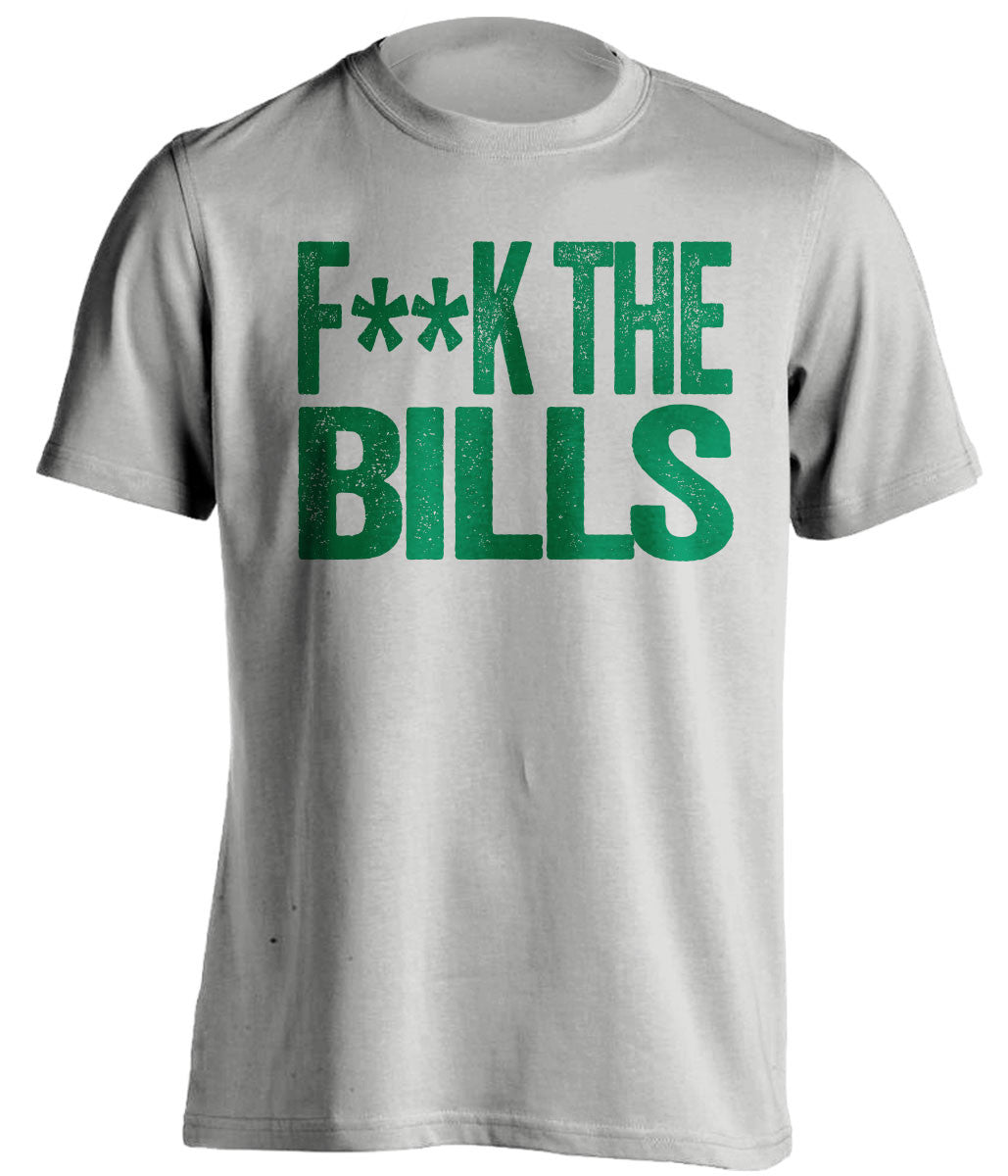 FUCK THE BILLS - New York Jets T-Shirt - Text Design