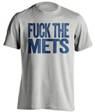 FUCK THE METS - Atlanta Braves Fan T-Shirt - Text Design - Beef Shirts