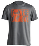 FUCK THE OAKLAND A'S - San Francisco Giants Fan T-Shirt - Box Design - Beef Shirts
