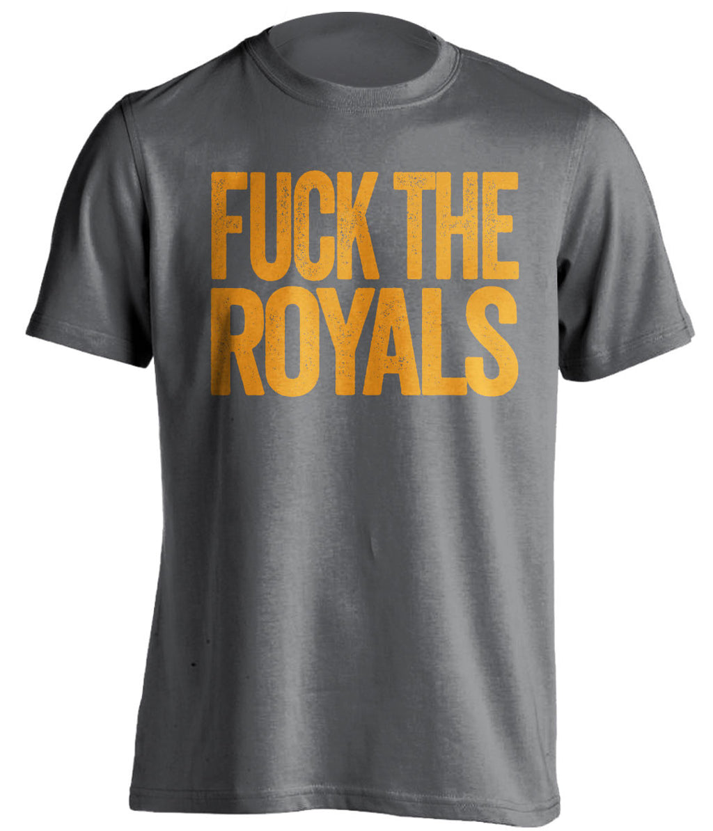 FUCK THE ROYALS - New York Mets T-Shirt - Text Design