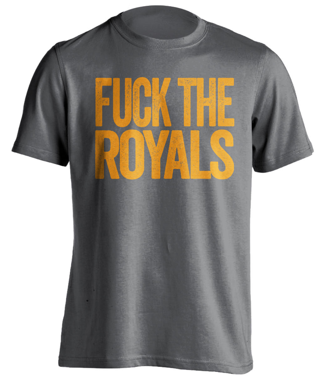 FUCK THE ROYALS - New York Mets T-Shirt - Text Design