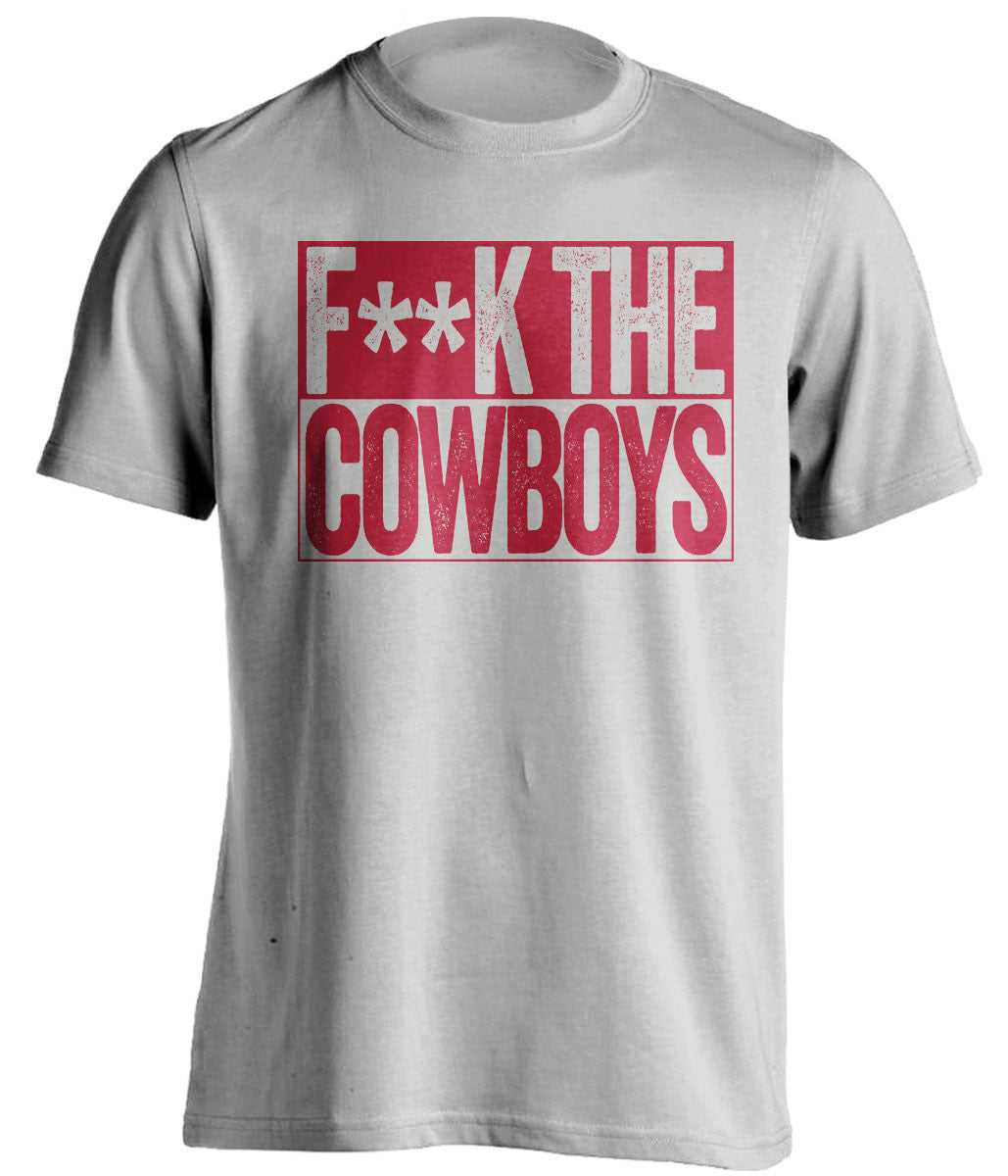 FUCK THE COWBOYS - Houston Texans T-Shirt - Box Design