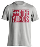 FUCK THE FALCONS - Tampa Bay Buccaneers Fan T-Shirt - Box Design - Beef Shirts