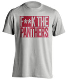 FUCK THE PANTHERS - Tampa Bay Buccaneers Fan T-Shirt - Box Design - Beef Shirts