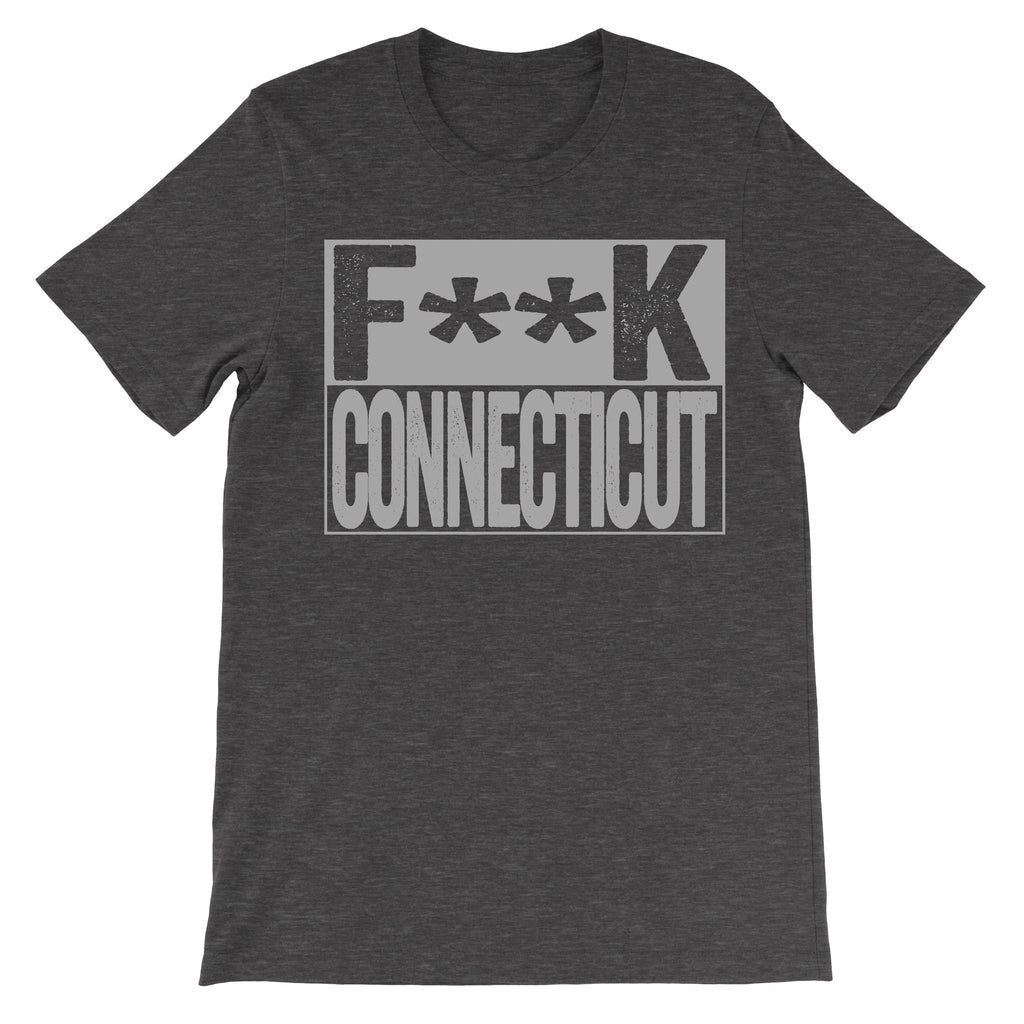fuck Connecticut dark grey shirt