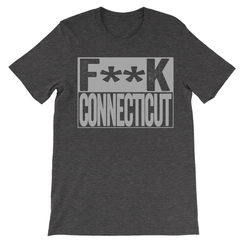 fuck Connecticut dark grey shirt