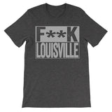 fuck Louisville dark grey tshirt