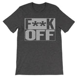 Fuck Off dark grey censored tshirt