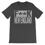 Fuck New England dark grey tee