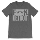 Fuck Detroit - Detroit Haters Shirt - Box Design - Beef Shirts