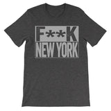 Fuck New York dark grey shirt