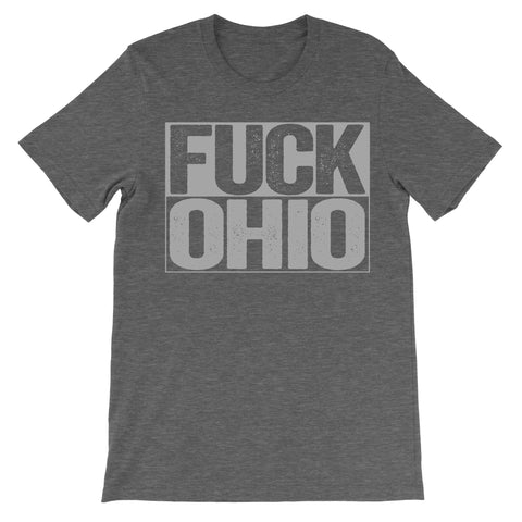 Fuck Ohio dark grey shirt