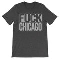fuck chicago dark grey tee