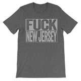Fuck New Jersey dark grey shirt