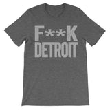 Fuck Detroit dark grey top