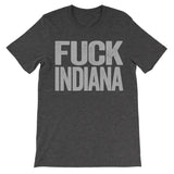 Fuck Indiana dark grey hipster tshirt
