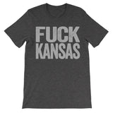 Fuck Kansas dark grey tee