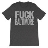 Fuck Baltimore dark grey tee