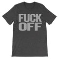 Fuck Off dark grey uncensored tee
