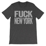 Fuck New York dark grey tee