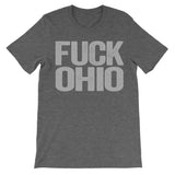 Fuck Ohio dark grey tee shirt