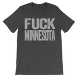 Fuck Minnesota dark grey subversive tee