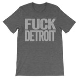 Fuck Detroit dark grey top