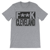 Fuck Cleveland grey tshirt