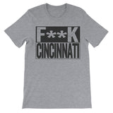 fuck Cincinnati grey tshirt