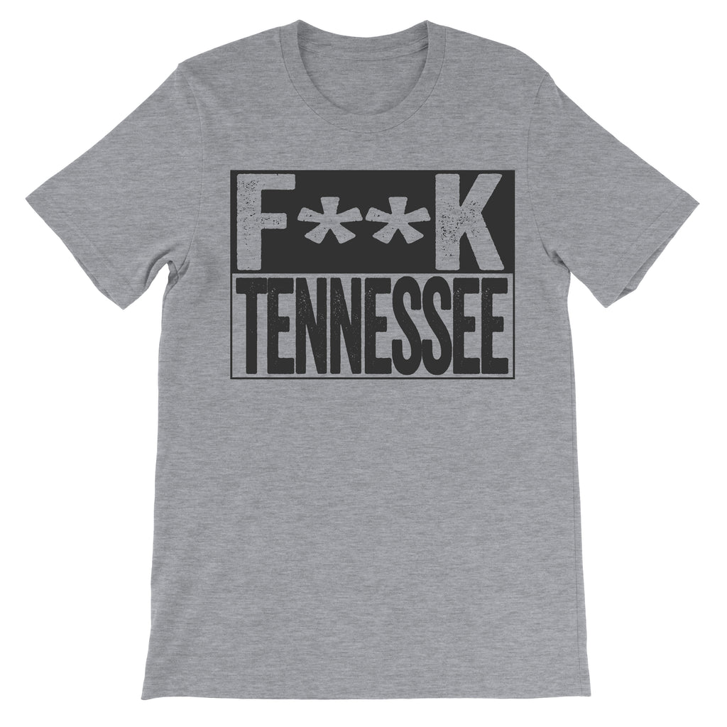 fuck tennessee trendy grey top