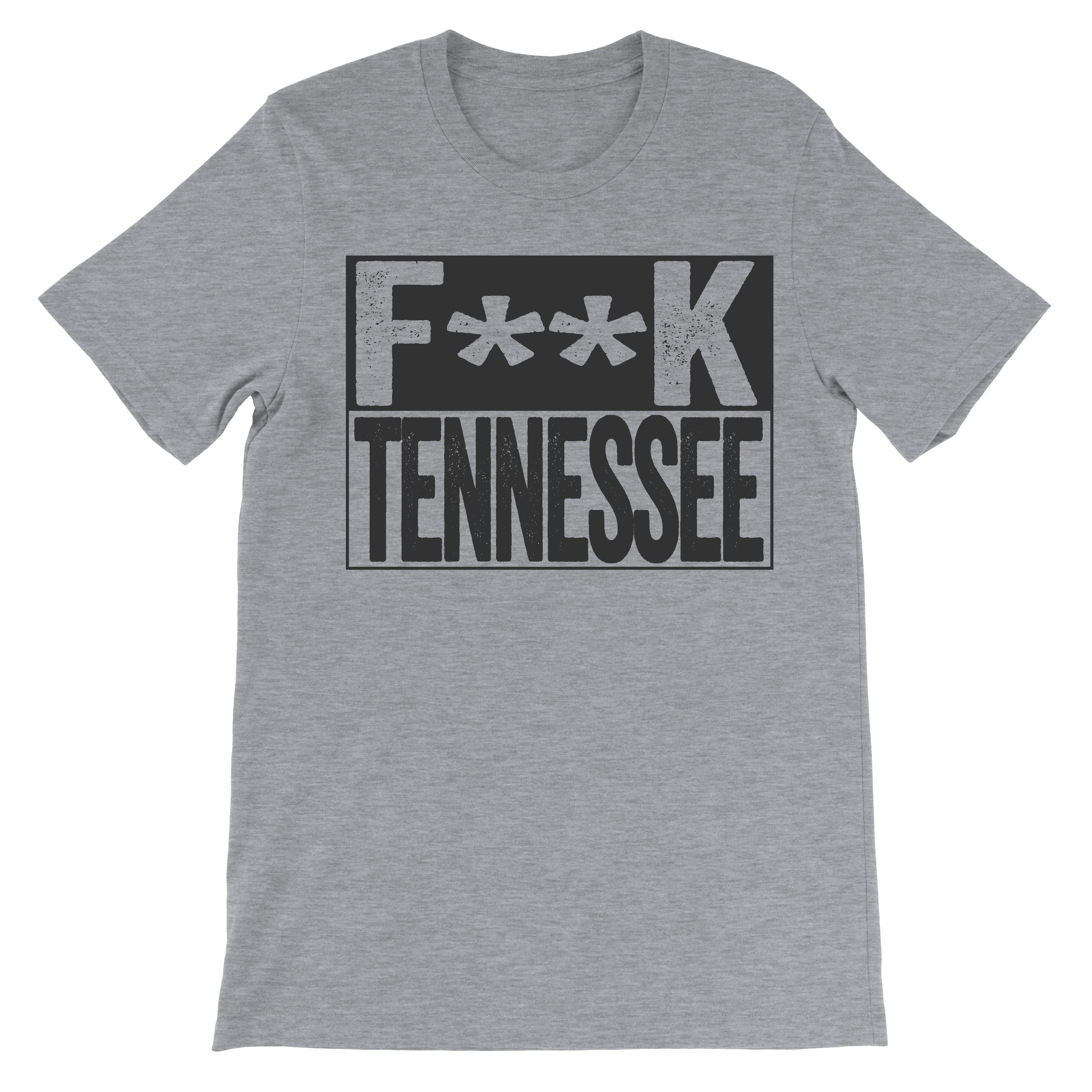 fuck tennessee trendy grey top