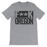 Fuck Oregon grey haters shirt