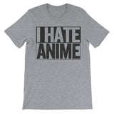i hate anime grey shirt