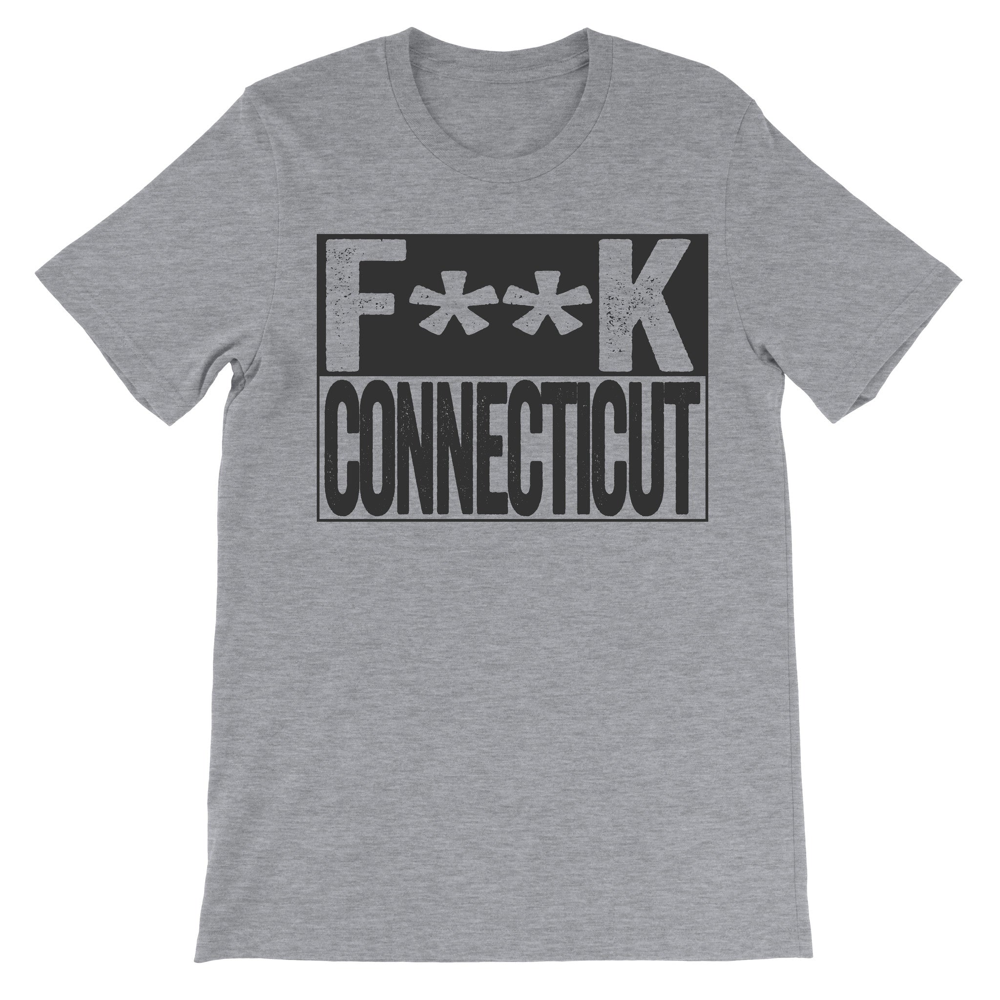 fuck Connecticut grey shirt