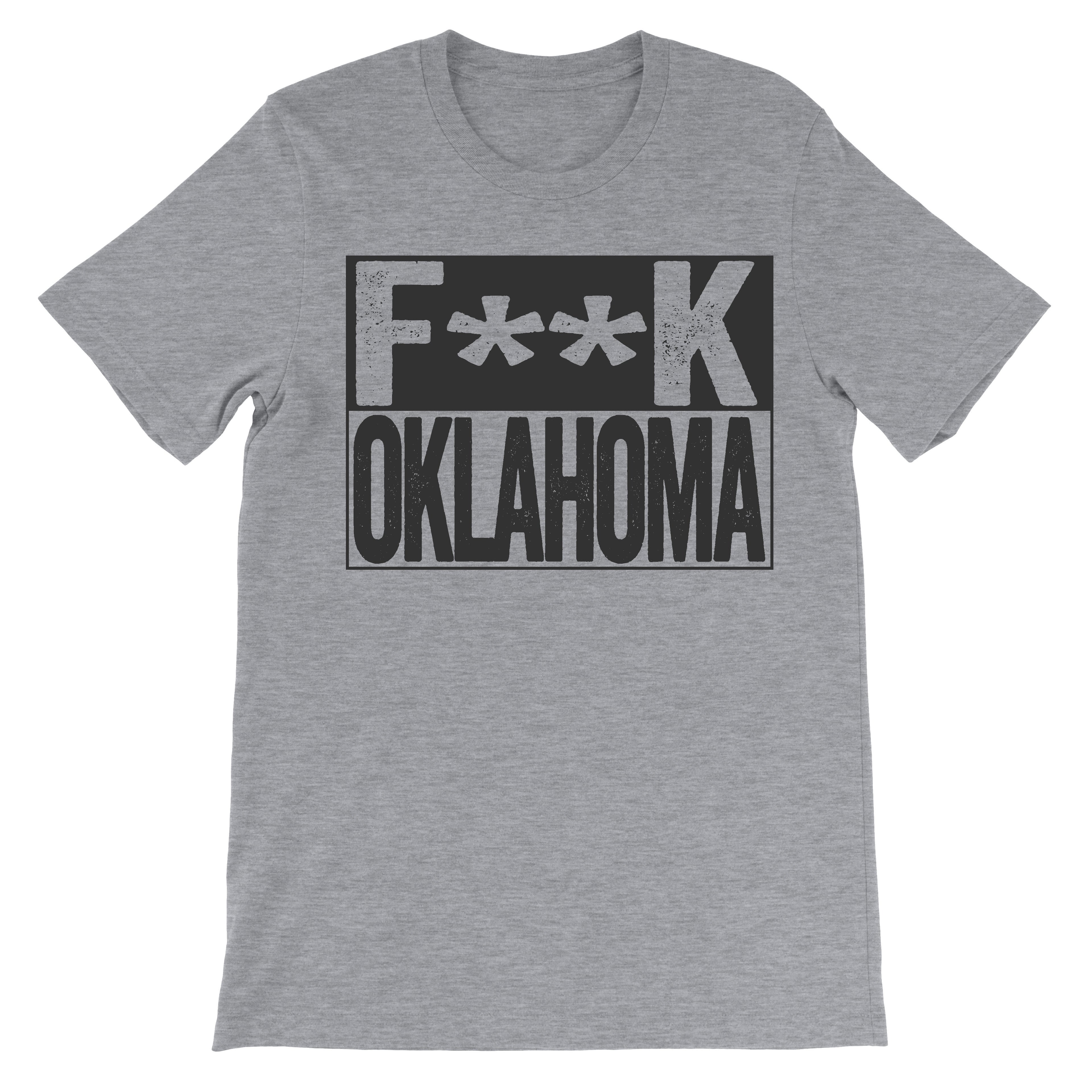 fuck oklahoma trendy fashion top