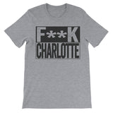 fuck Charlotte grey tshirt