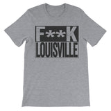fuck Louisville grey tshirt