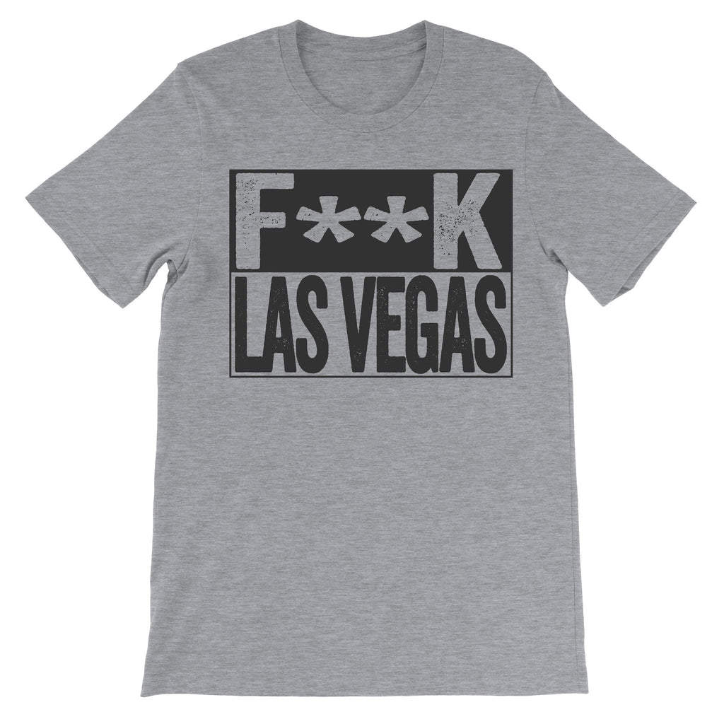 Fuck Las Vegas - Las Vegas Haters Shirt - Box Design - Beef Shirts