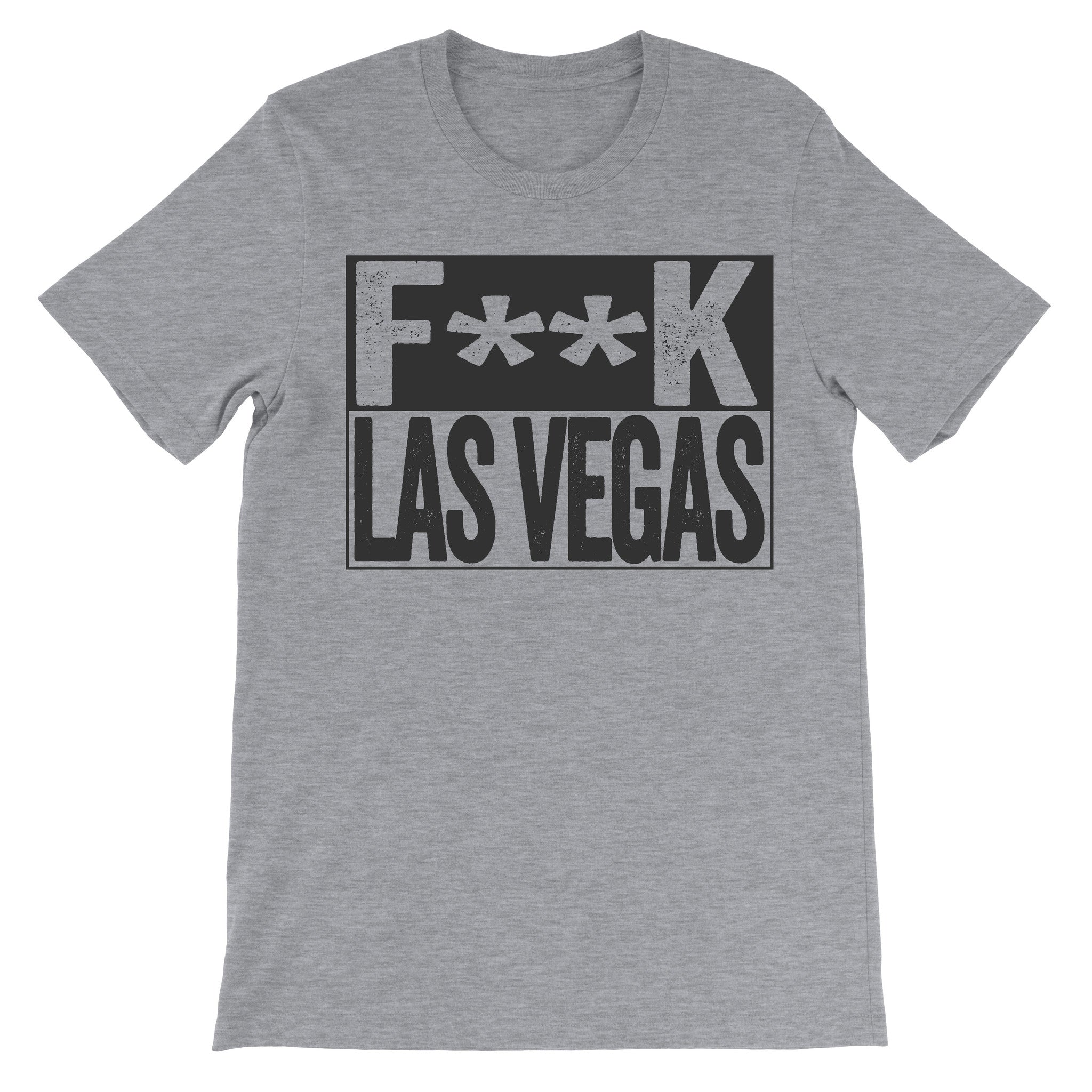 Fuck Las Vegas - Las Vegas Haters Shirt - Box Design - Beef Shirts